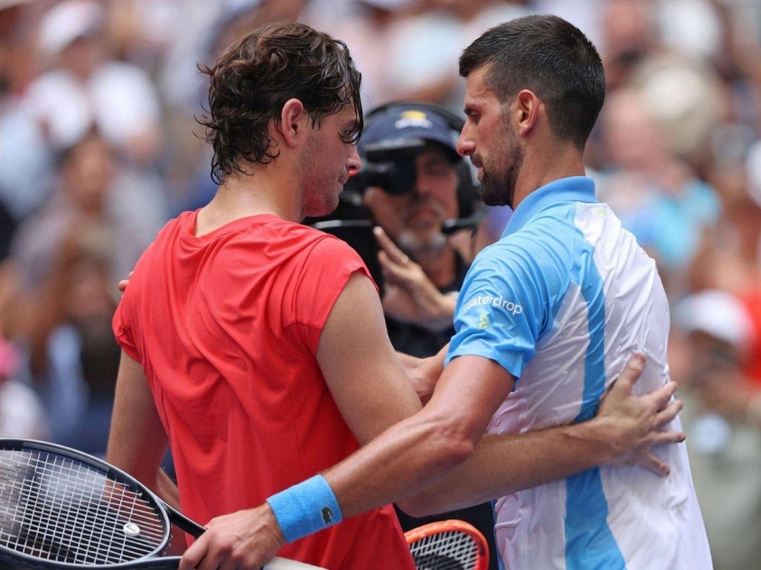 Djokovic vs Fritz tại US Open 2025